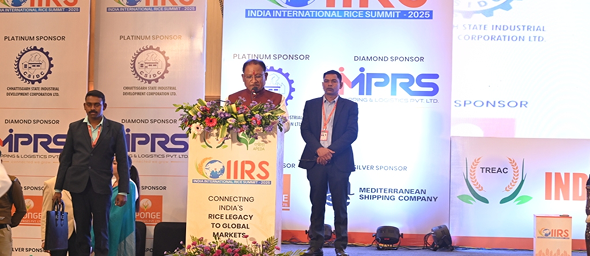 CM Vishnu Deo Sai at Rice Export Summit 2025